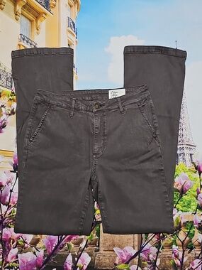 Cosmic Blue Love Brown Pants Size 28